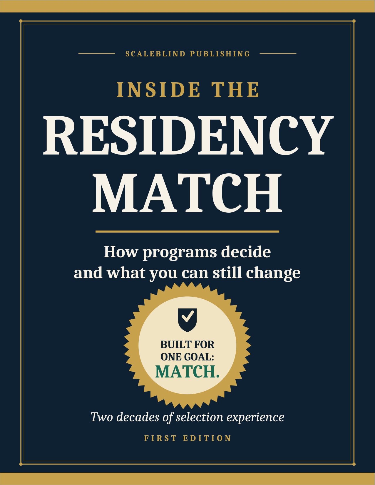 Inside the Residency Match book cover